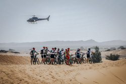 El sabadellenc Santi Ramos, en acció a la Titan Desert 2018 